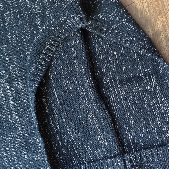 Silk/Cotton Turtleneck Black Knit Sweater - Picture 6 of 8